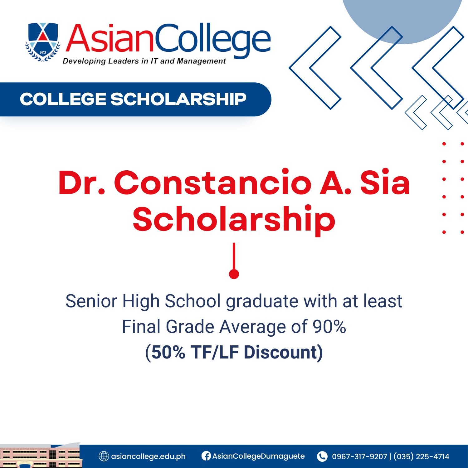Academic Scholarship Asian College
